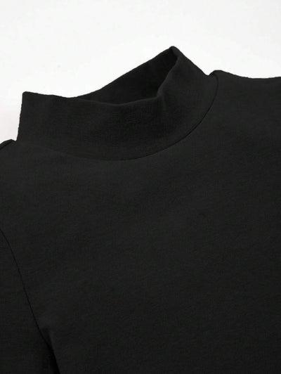 Kit com 2 Bodies de Manga Longa para Bebê · Preto e branco 