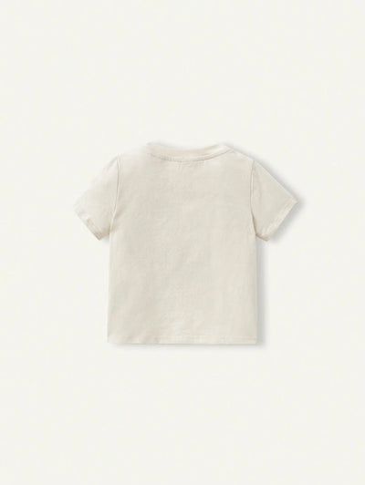 Kit com 3 Camisetas para Menino · Caqui 