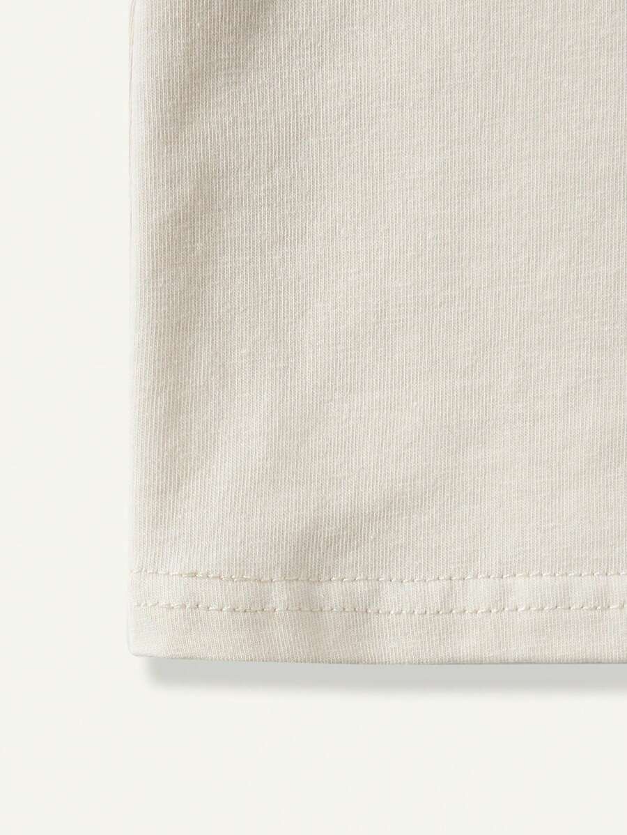 Kit com 3 Camisetas para Menino · Caqui 