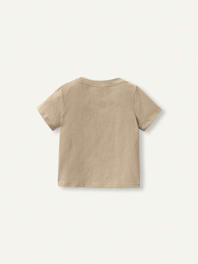 Kit com 3 Camisetas para Menino · Caqui 