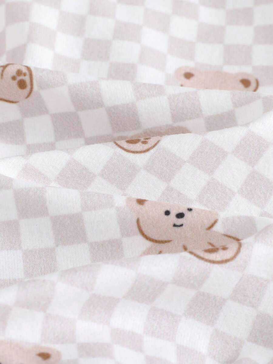 Kit com 3 Macacões de Manga Longa para Bebê · Caqui 