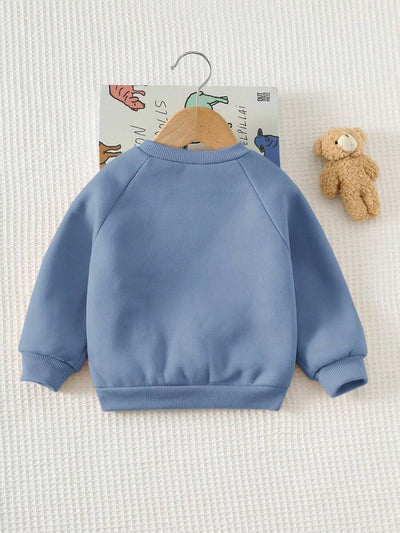 Moletons Bebê Bichinhos · Urso azul 