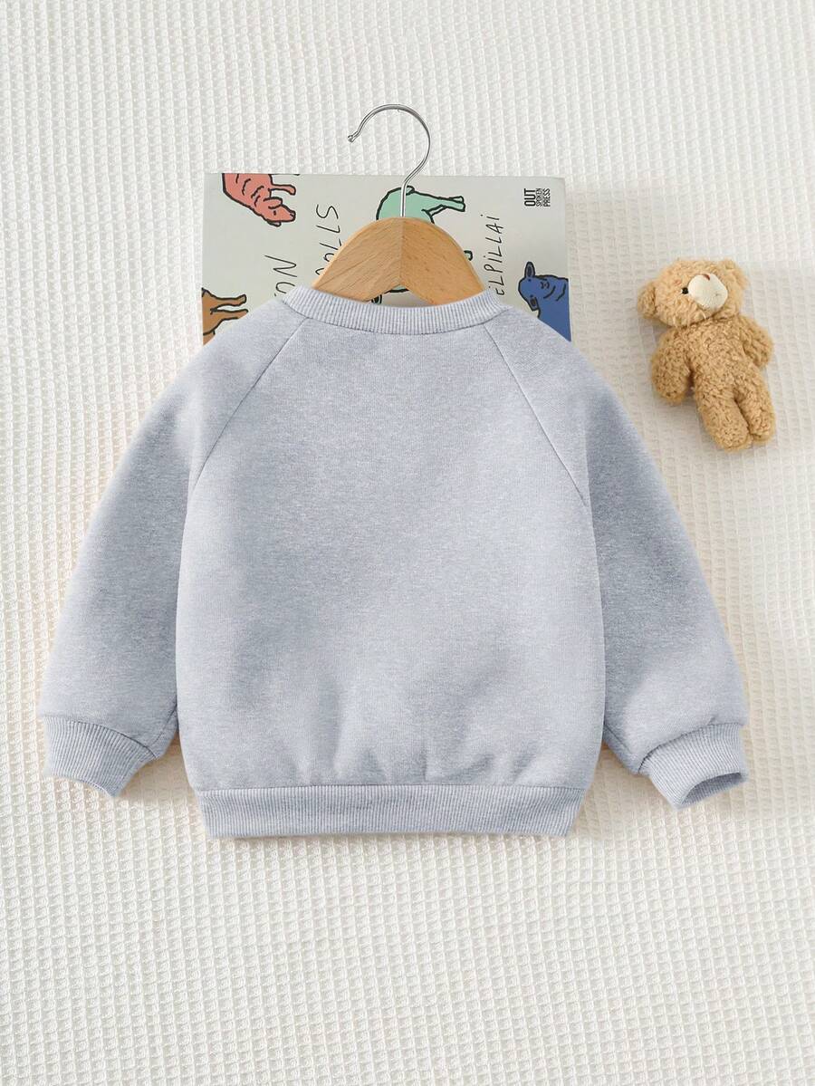 Moletons Bebê Bichinhos · Urso cinza 