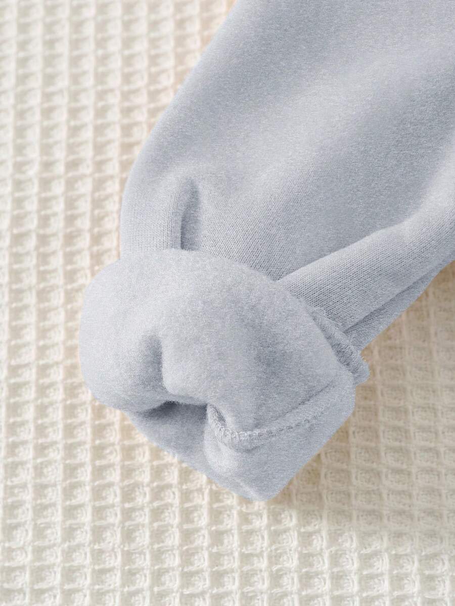 Moletons Bebê Bichinhos · Urso cinza 
