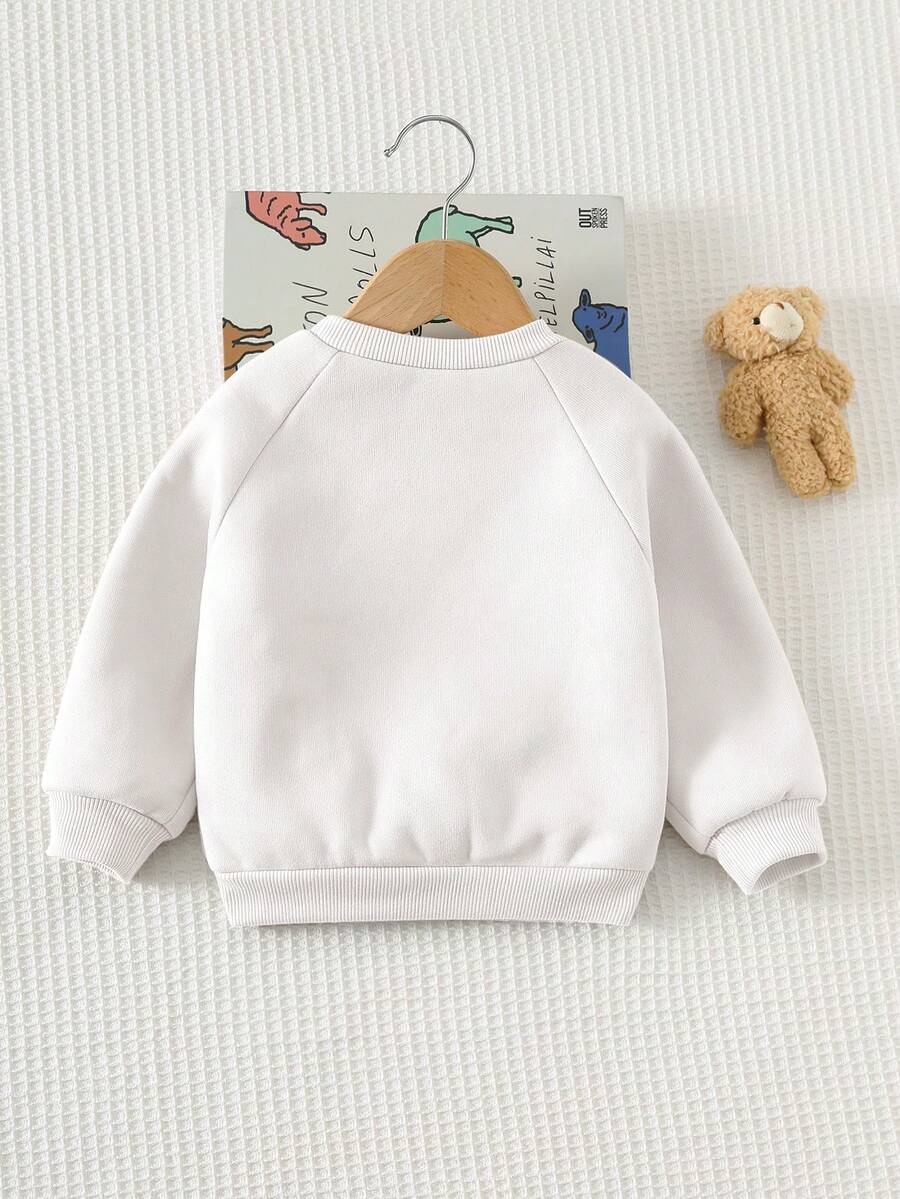Moletons Bebê Bichinhos · Urso branco 