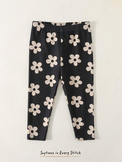 Kit com 3 Leggings para Meninas Bebês