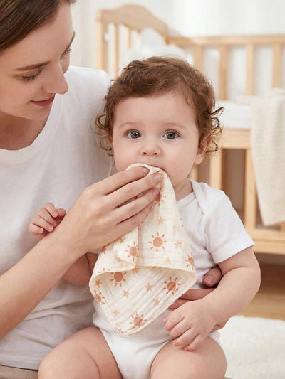 Kit com 5 Paninhos de Boca Estampados