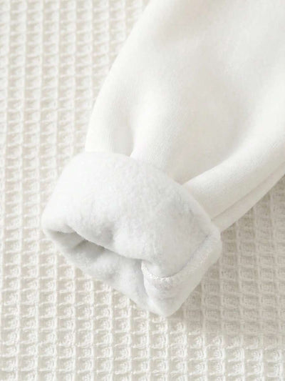 Moletons Bebê Bichinhos · Urso preto e branco 