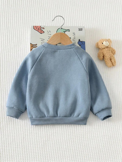 Moletons Bebê Bichinhos · Urso polar azul 