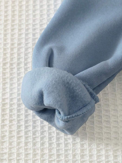 Moletons Bebê Bichinhos · Urso polar azul 