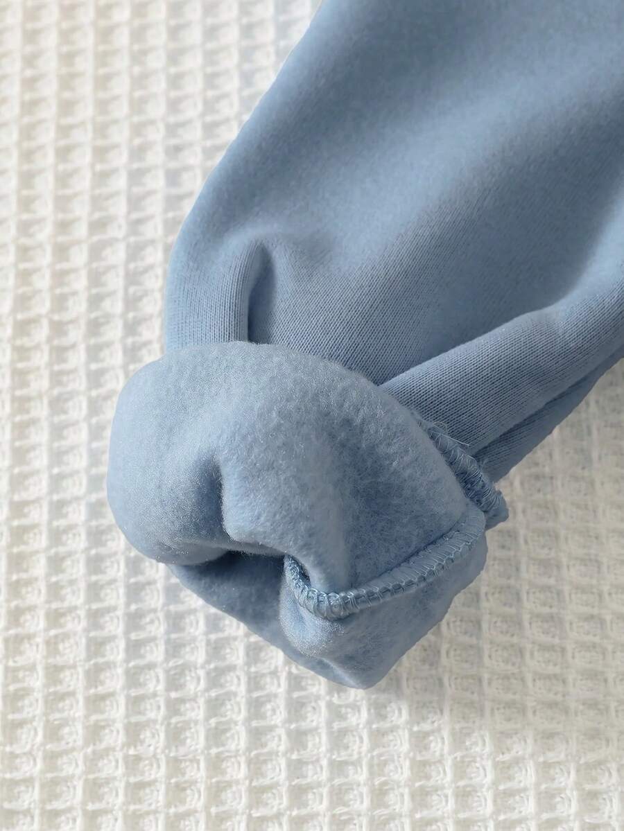 Moletons Bebê Bichinhos · Urso polar azul 
