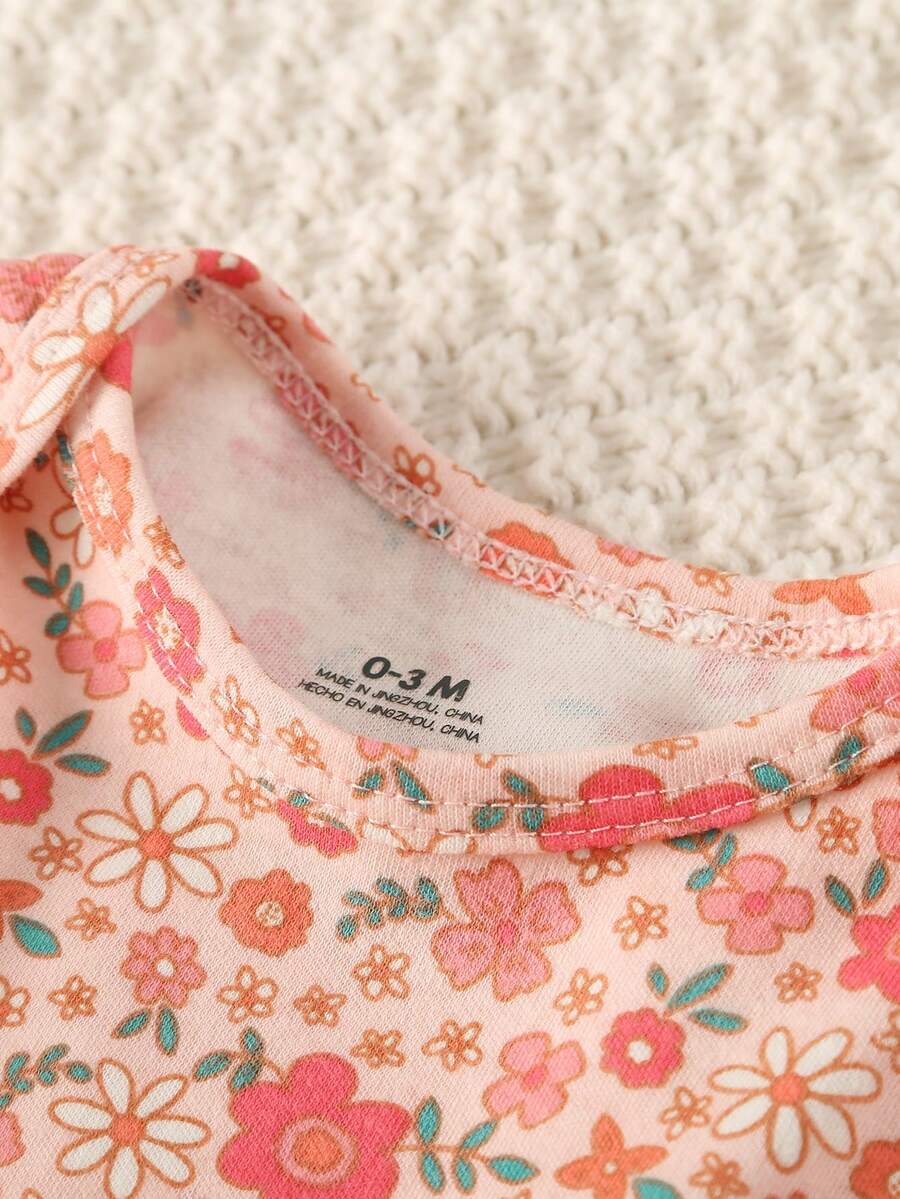 Conjunto com 3 Bodies para Bebê Menina · Melancia 