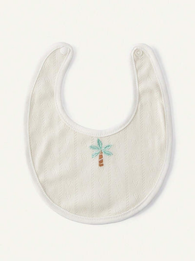 Kit com 4 Babadores de Tecido para Bebê · Ursinho e girafa 