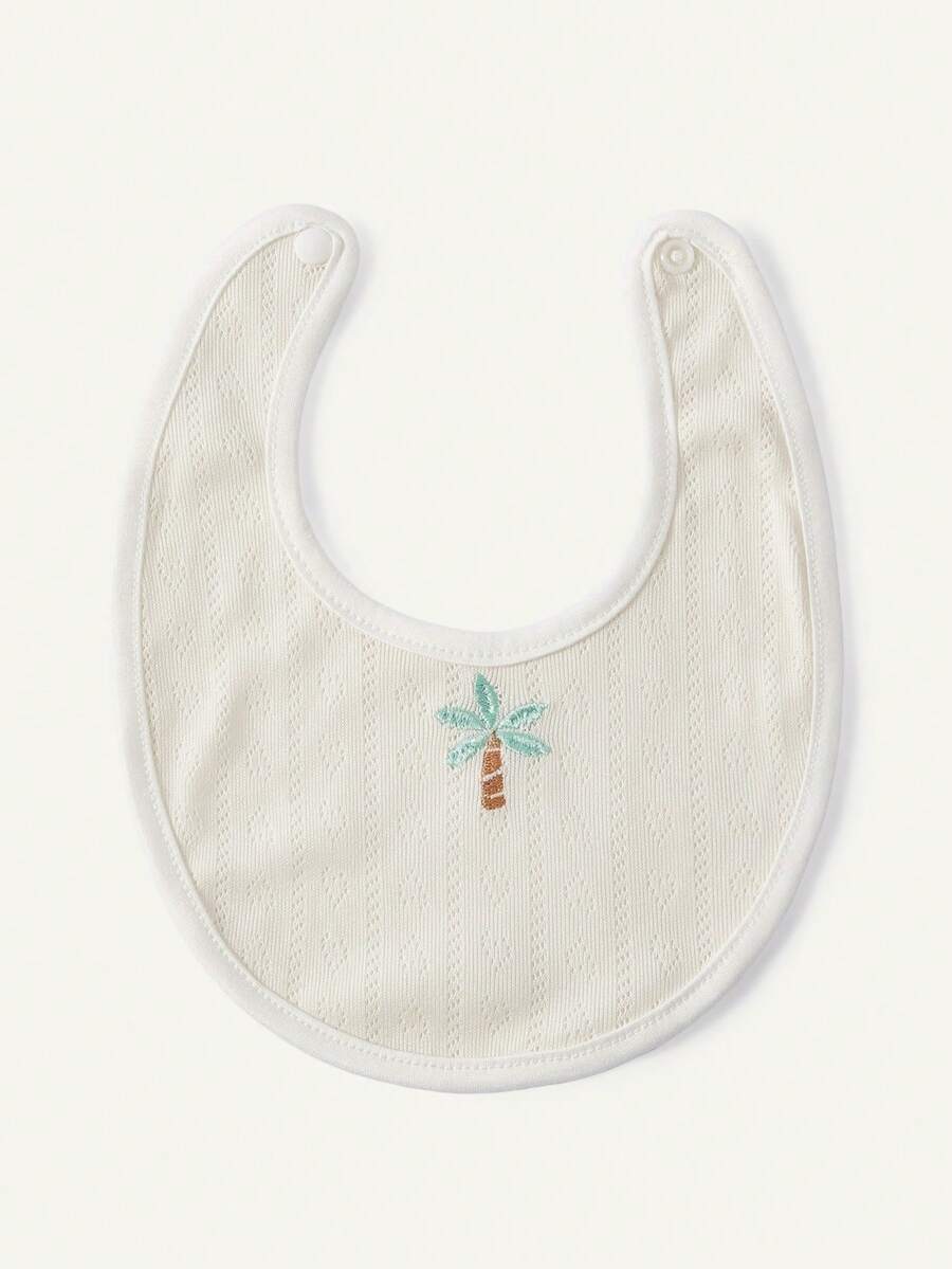 Kit com 4 Babadores de Tecido para Bebê · Ursinho e girafa 