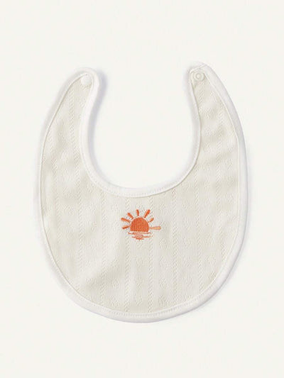 Kit com 4 Babadores de Tecido para Bebê · Ursinho e girafa 
