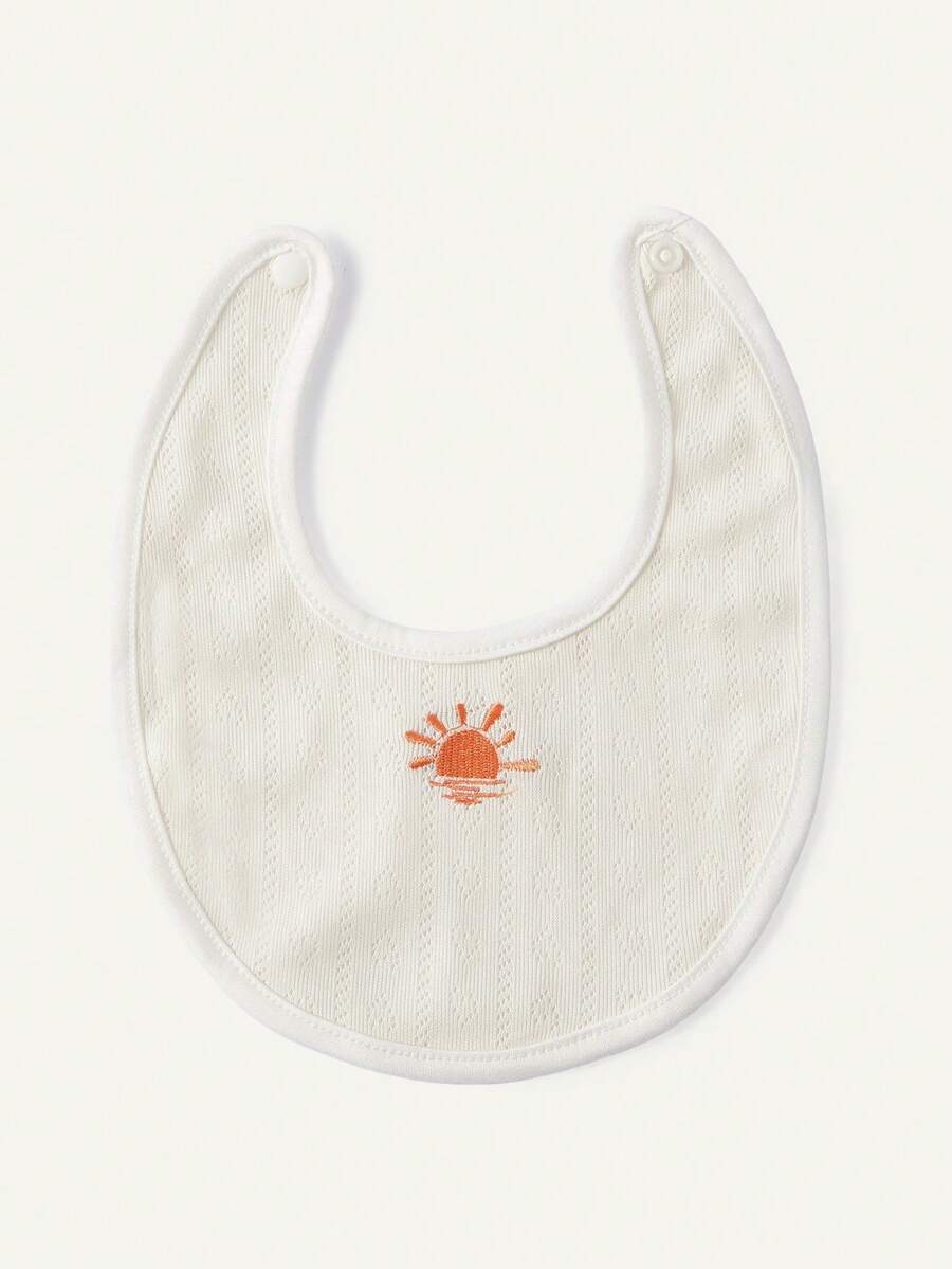 Kit com 4 Babadores de Tecido para Bebê · Ursinho e girafa 