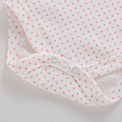 Conjunto com 3 Bodies para Bebê Menina · Lavanda 