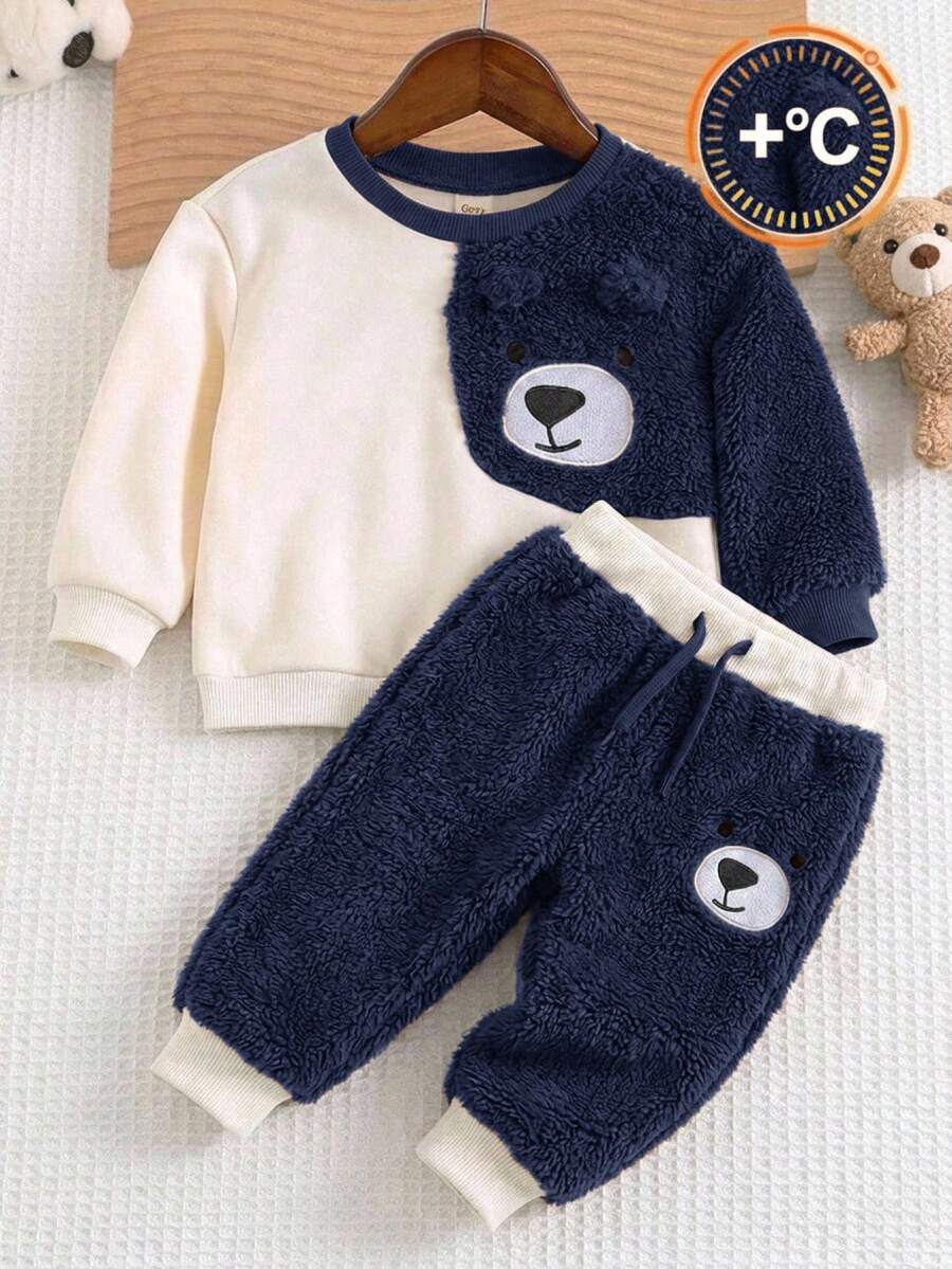 Moletons Bebê Bichinhos · Urso azul marinho e branco #modelo_urso-azul-marinho-e-branco