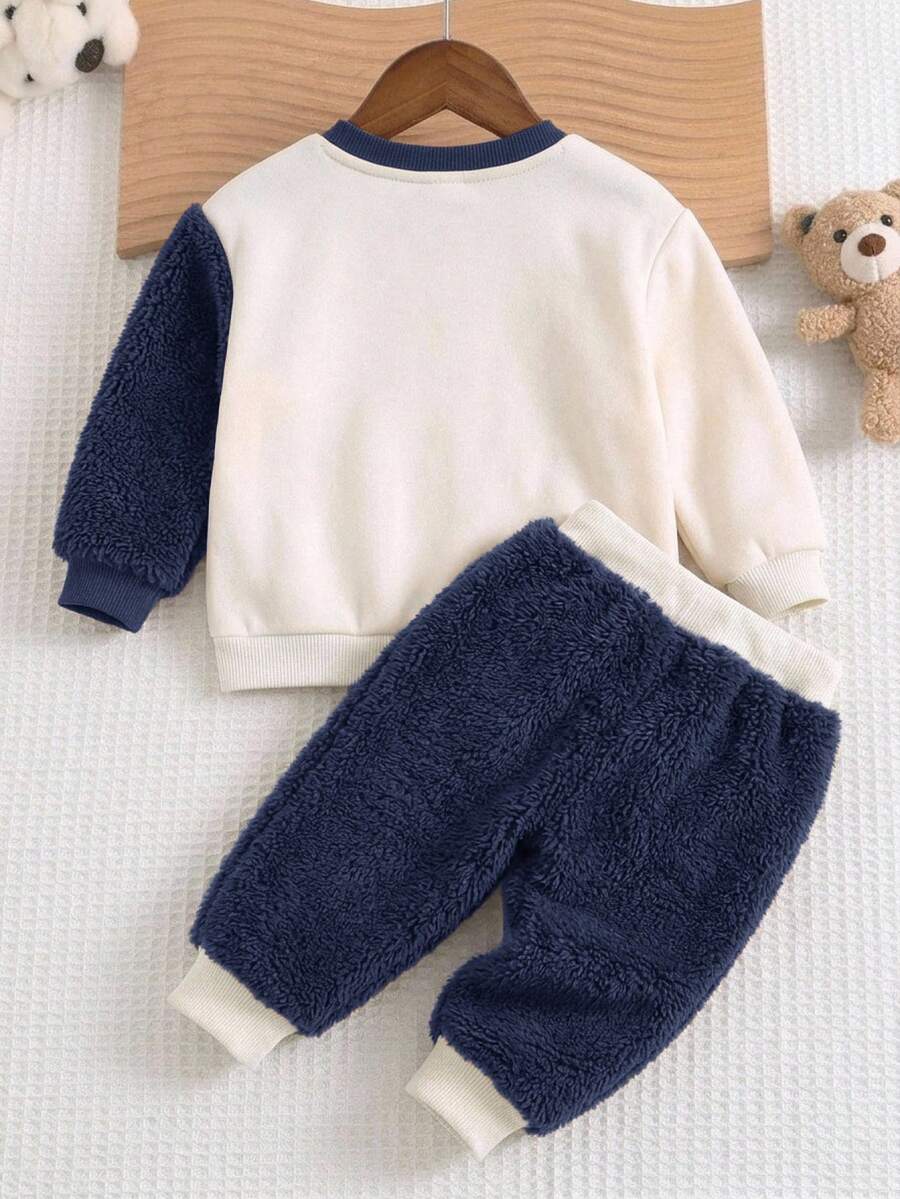 Moletons Bebê Bichinhos · Urso azul marinho e branco #modelo_urso-azul-marinho-e-branco